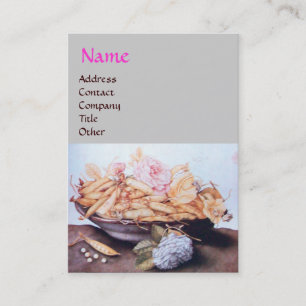 SEASON'S FRUITS 6 - BEANS AND ROSES BUSINESS CARD