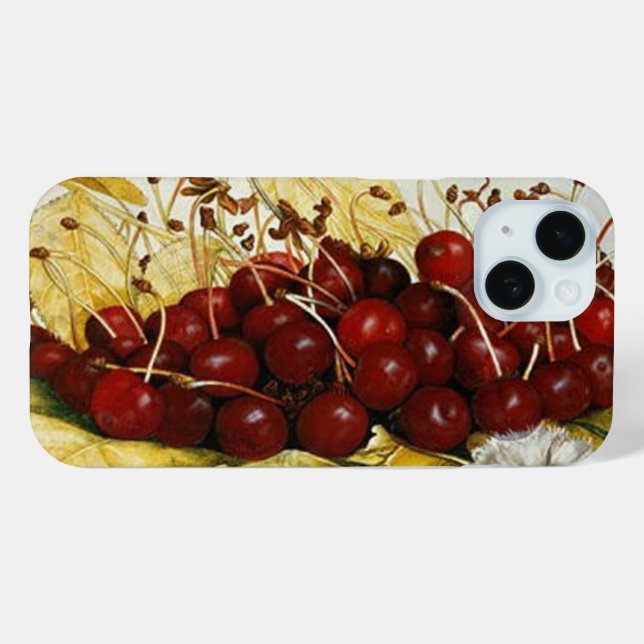 SEASON'S FRUITS / CHERRIES AND CARNATIONS  Case-Mate iPhone CASE (Back (Horizontal))