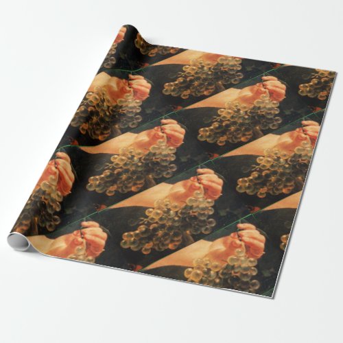 SEASONS FRUITS  Grapes Wrapping Paper