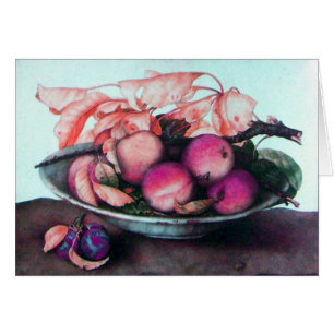 SEASON'S FRUITS /PEACHES AND PRUNES CARDS