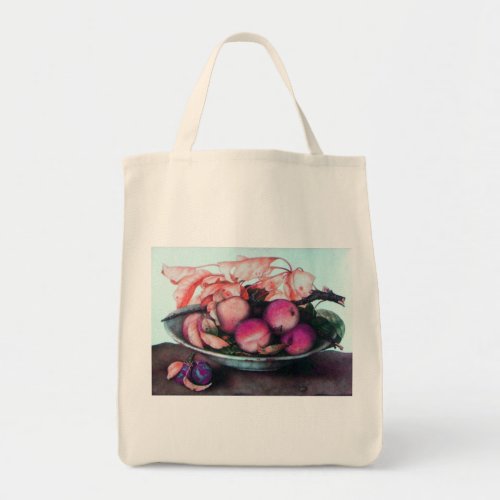 SEASONS FRUITS  Peaches and Prunes Tote Bag