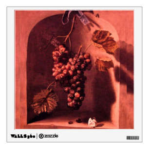 SEASON'S FRUITS - PROSPERITY Antique red,pink brow Wall Decal
