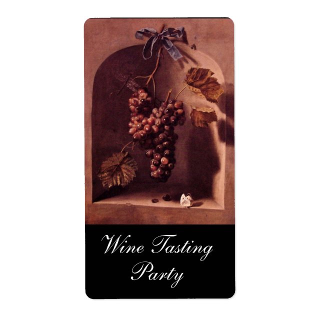 SEASON'S FRUITS -PROSPERITY Antique red,pink brown Label (Front)