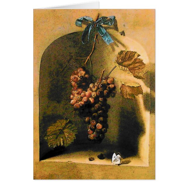 SEASON'S FRUITS -PROSPERITY brown yellow green Cards (Front)