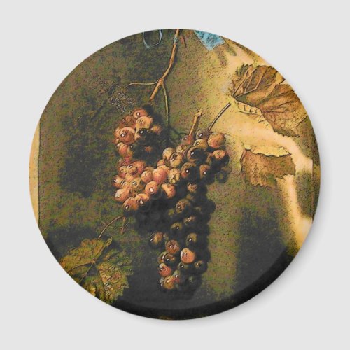 SEASONS FRUITS _PROSPERITY brown yellow green Magnet