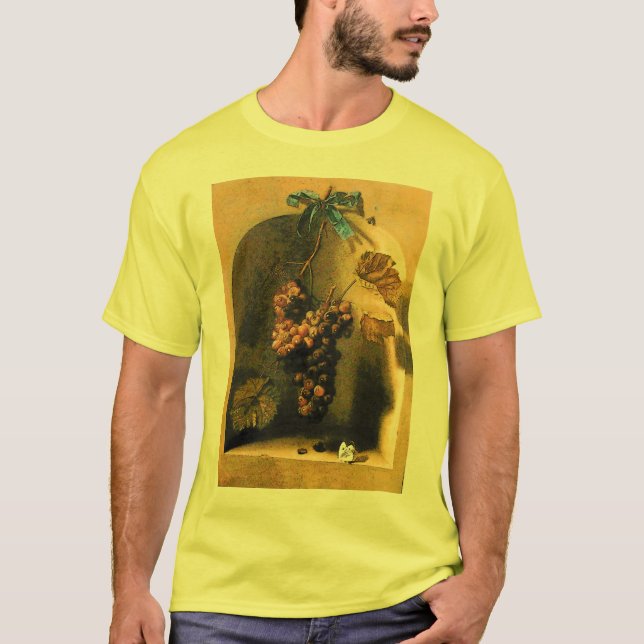 SEASON'S FRUITS -PROSPERITY brown yellow green T-Shirt (Front)