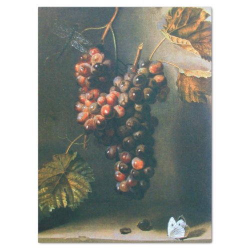 SEASONS FRUITSPROSPERITY Red Grapes Butterfly Tissue Paper