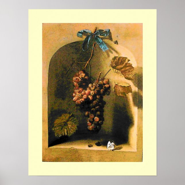 SEASON'S FRUITS -PROSPERITY yellow brown cream Poster (Front)