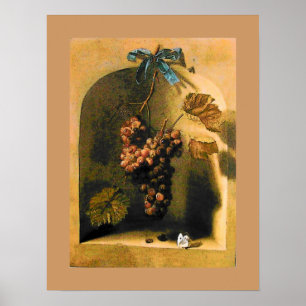 SEASON'S FRUITS -PROSPERITY yellow brown Poster
