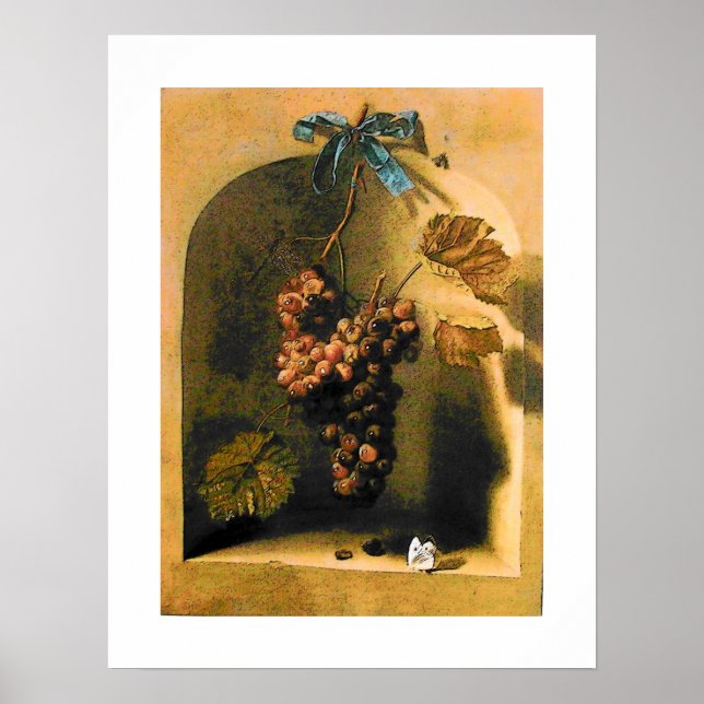 SEASON'S FRUITS -PROSPERITY yellow brown white Poster (Front)