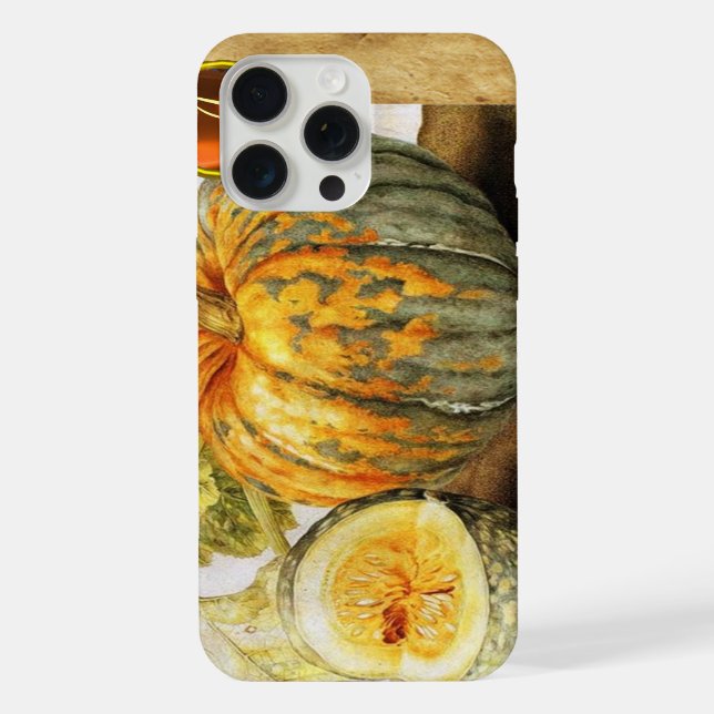 SEASON'S FRUITS  / PUMPKINS  IPHONE CASE (Back)