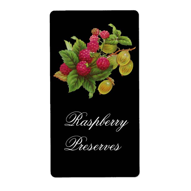 SEASON'S FRUITS / RASPBERRIES ,Black Label (Front)