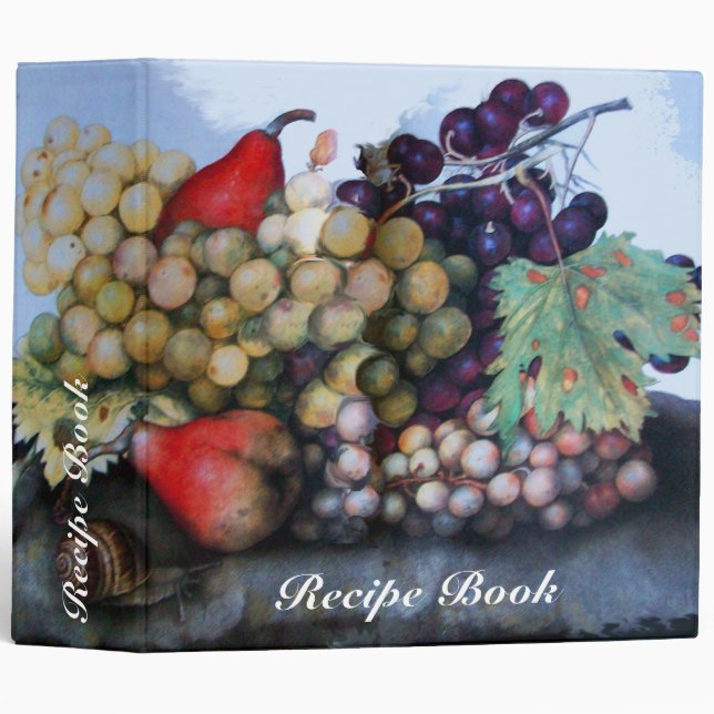 SEASON'S FRUITS RECIPE BOOK BINDER (Front/Spine)