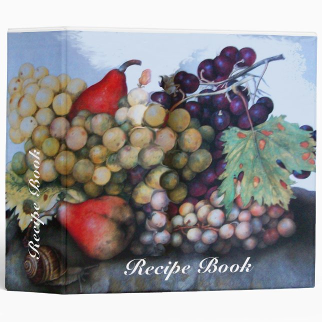 SEASON'S FRUITS RECIPE BOOK BINDER (Front/Spine)