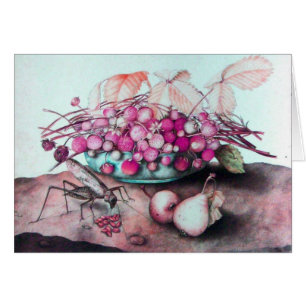 SEASON'S FRUITS /STRAWBERRIES AND PEARS CARDS
