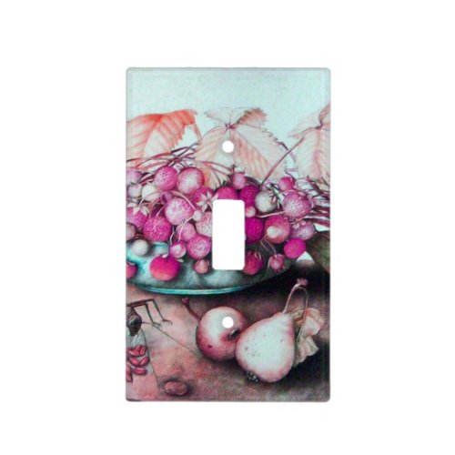 SEASONS FRUITS  STRAWBERRIES AND PEARS LIGHT SWITCH COVER