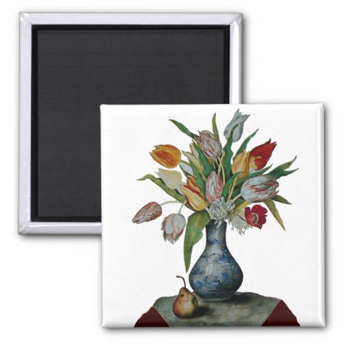 SEASONS FRUITS _ TULIPS MAGNET