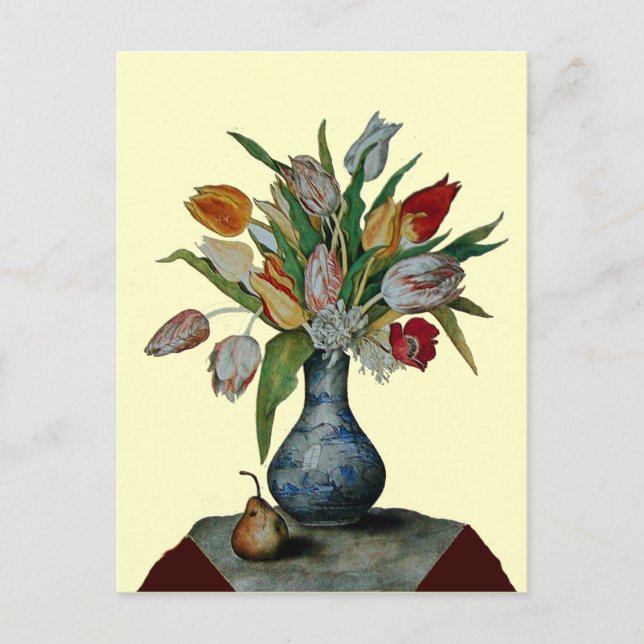 SEASON'S FRUITS - TULIPS POSTCARD (Front)