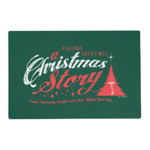 Season's Greetings - A Christmas Story Placemat