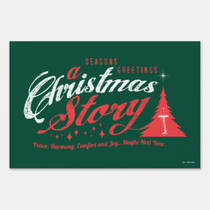 Season's Greetings - A Christmas Story Sign