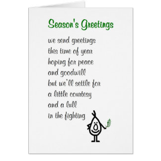 Funny Christmas Poem Gifts on Zazzle