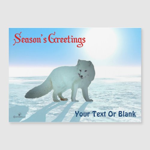 Seasons Greetings _ Arctic Fox