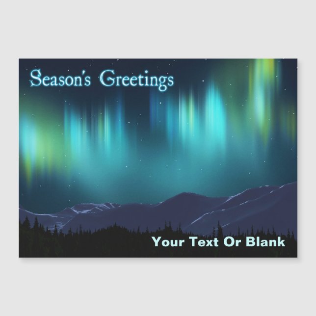 Season's Greetings - Aurora Borealis (Front)