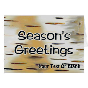 Season's Greetings - Birchbark Cards