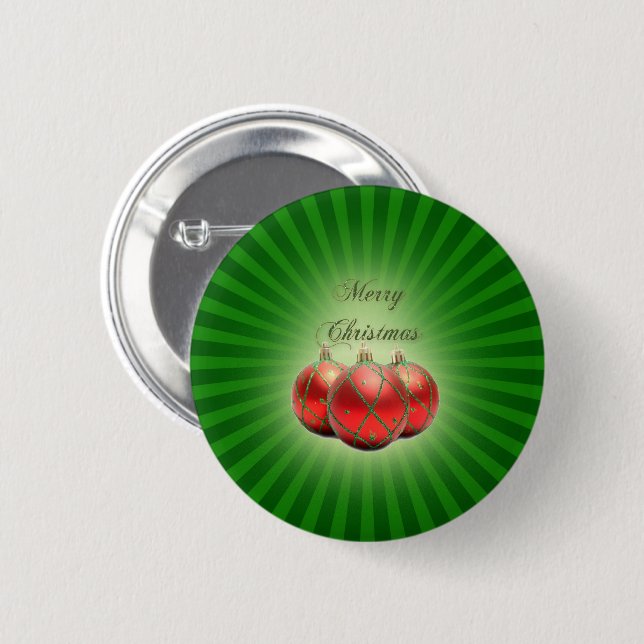 Season's Greetings Button (Front & Back)