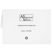 Season's Greetings, card (Back Horizontal)