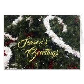 Season's Greetings, card (Front Horizontal)