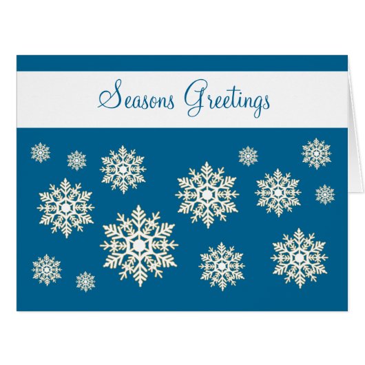 Seasons Greetings Cards (Front Horizontal)