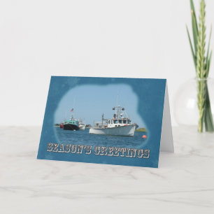 Season's Greetings - Chatham Harbor Boats Holiday Card