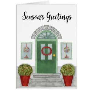 Season's Greetings Christmas home Cards