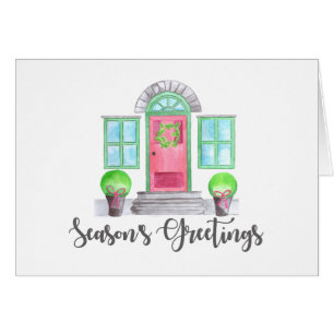 Season's Greetings Christmas home Cards