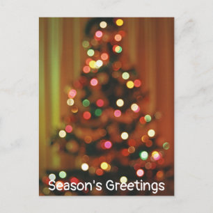 Season's greetings Christmas Postcard