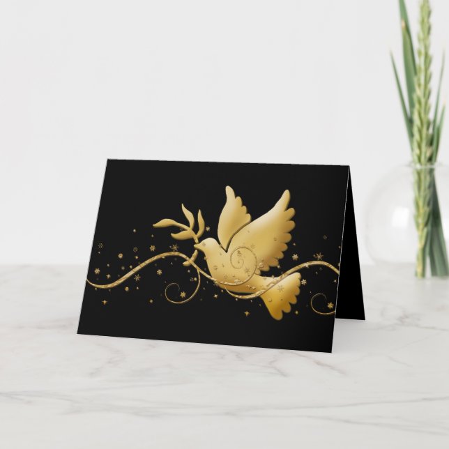 Season's Greetings customizable cards (Front)