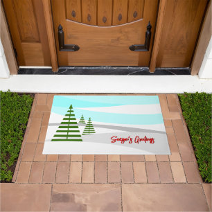 Season's Greetings Doormat