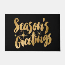 Seasons Greetings Doormat Door Mat
