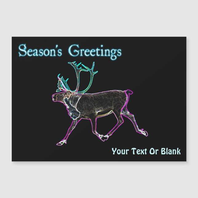 Season's Greetings - Electric Caribou (Front)