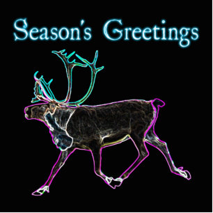 Season's Greetings - Electric Caribou Cutout