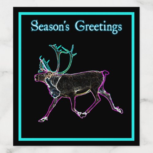 Seasons Greetings _ Electric Caribou Envelope Liner