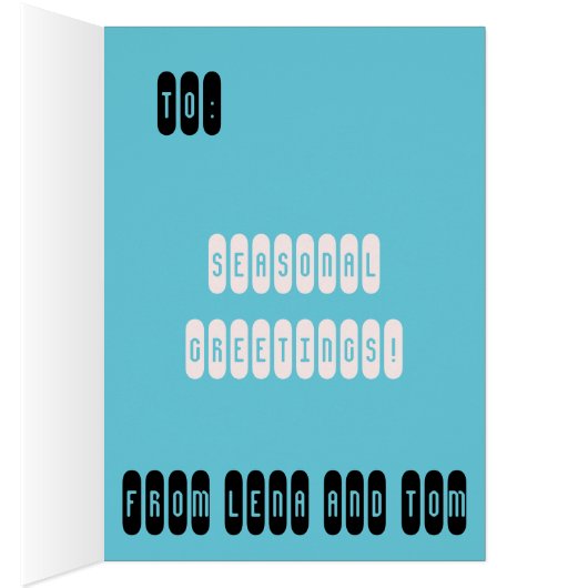 Season's Greetings from a Far Away Galaxy! (Inside (Right))