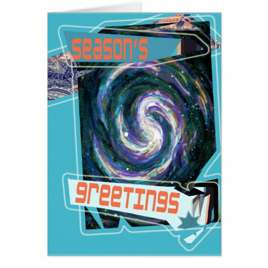 Season's Greetings from a Far Away Galaxy! Cards (Front)