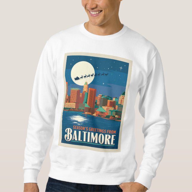 Season's Greetings from Baltimore Sweatshirt (Front)