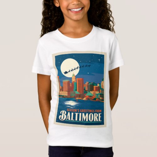 Seasons Greetings from Baltimore T_Shirt