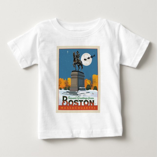Season's Greetings From Boston Common! Baby T-Shirt (Front)