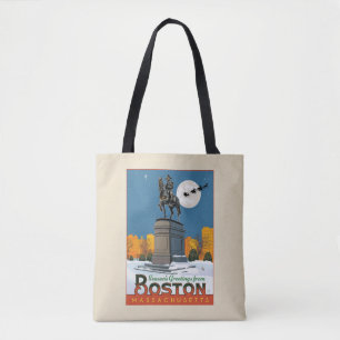 Season's Greetings From Boston Common! Tote Bag