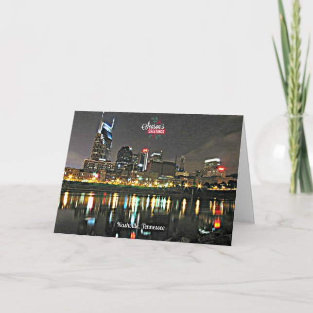 Season's Greetings from Nashville, Tennessee Card (Front)