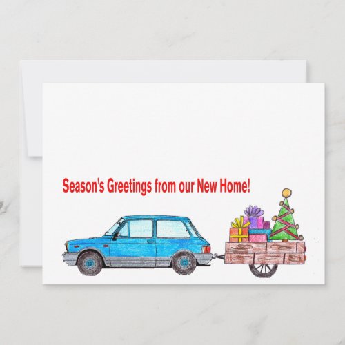 Seasons Greetings from New Home Holiday Card